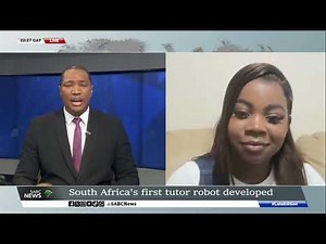 Tutor Robot | Thando Gumede shares some of Iris's special features