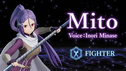 A skilled fighter and key player in the early days of Aincrad. Experience her strength and determination in #SWORDARTONLINE Fractured Daydream Mito is available as part of Character Pass Vol. 2. #SAOFD is available now! Get it today: http://bnent.eu/Buy-SAOFD #SAO | BANDAI NAMCO Entertainment