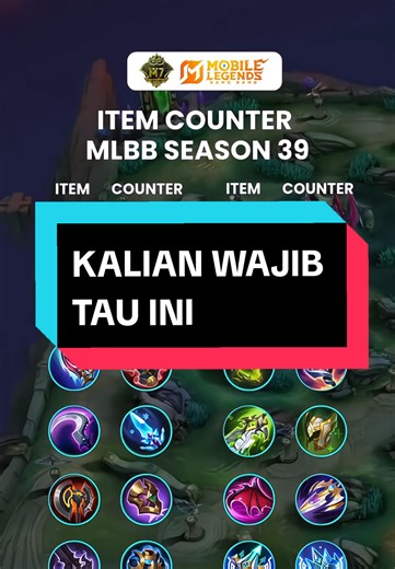 Item Counter Penting di MLBB: Apa yang Harus Diketahui