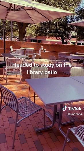 Studying at UArizona is easy when it’s this pretty! ❤️💙 #uarizona #library