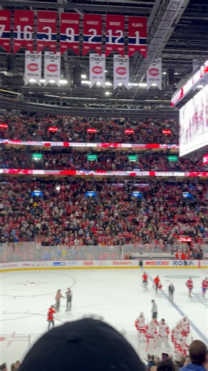 Un dernier match bien intense🏒 Merci pour la saison @canadiensmtl ❤️ | Centre Bell