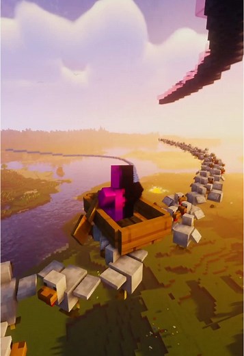 Exciting Minecraft Ice Boat Race Challenge