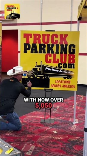 WE ARE AT THE VEGAS TOW SHOW TALKING TO TOWING ABOUT USING UNUSED SPACE FOR TRUCK PARKING!