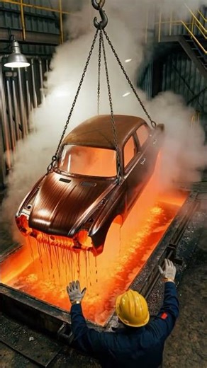 Old Car Body Restoration | Rusty Car Shell Cleaning & Transformation | Satisfying Cleaning Process