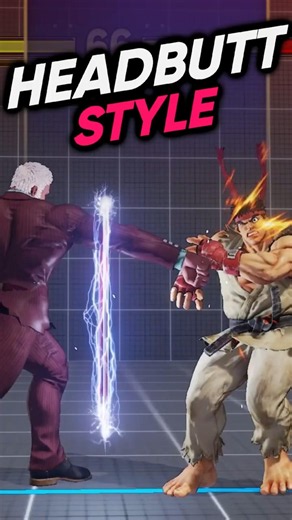 Street Fighter V - Headbutt Style #shorts
