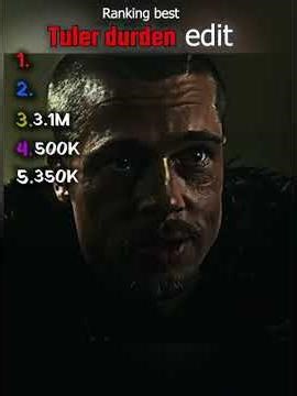 Tyler Durden's Power Moves #FightClub #Edit #Sigma