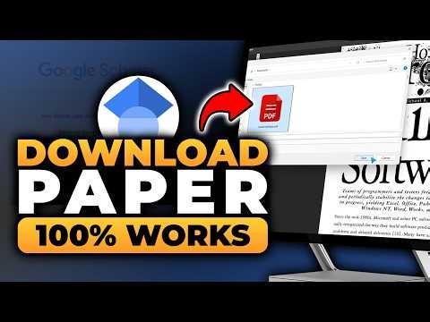 How To Download Paper From Google Scholar (FREE) | FAST & EASY | 100% WORKS | NO Yapping!