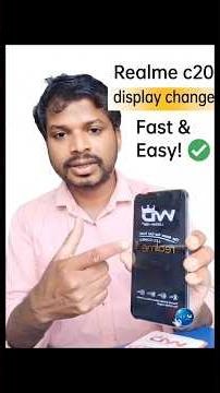 Realme C20 Display Change: Fast & Easy! #viral