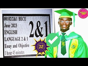 BECE 2023 ENGLISH LANGUAGE PAST QUESTIONS AND ANSWERS PAPER 1 AND 2