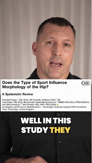 Which athletes are most likely to develop FAI syndrome? Find out in this systematic review by Doran et al 2022. Doran C, Pettit M, Singh Y, Sunil Kumar KH, Khanduja V. Does the type of sport influence morphology of the hip? A systematic review. The American journal of sports medicine. 2022 May;50(6):1727-41. | Clinical Edge