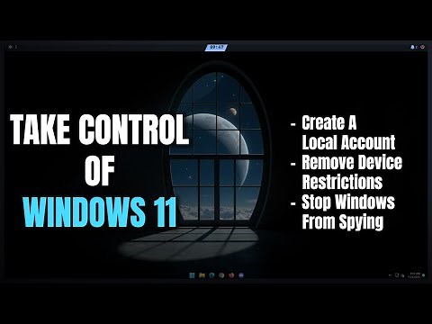Windows 11 Custom Install | No Tracking, Faster Boot, Better UI! (2025) #PCSetup