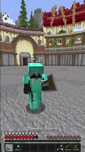sword combo in axe #minecraft #smppvp #pvp