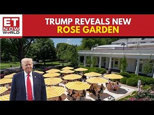 Trump Unveils Renovated Rose Garden During White House Mother’s Day Celebration | ET Now World