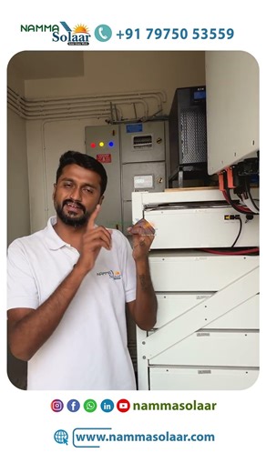 ☀️ 40KW Hybrid Solar System for Villa