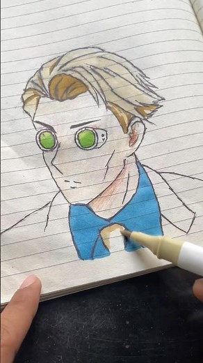 Drawing Nanami || Jujutsukaisen character drawing || #animedrawing #gojo #sukuna #yujiitadori #art