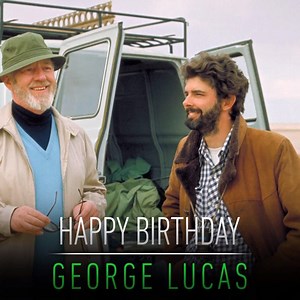 Join us in wishing the man who created Star Wars a very happy birthday! We know the galaxy far, far away is celebrating George Lucas with us today! | Star Wars