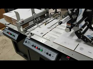Label Applicating Corrugated Boxes - Walco Systems Demonstration