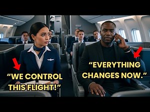 Black CEO Denied First-Class Meal—Then He Makes One Call And Fires Entire Flight Crew After Landing!