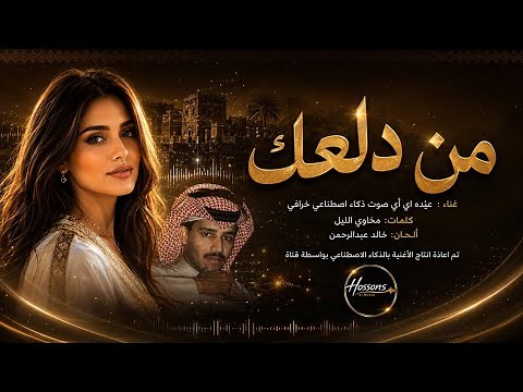 من دلعك بصوت انثوي اصطناعي عيده AI | رائعة خالد عبدالرحمن بالذكاء الاصطناعي