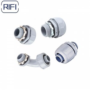 [Hot Item] 3/8-2 Inch PVC Lt Flexibel Conduit Straight Connector Non-Metallic