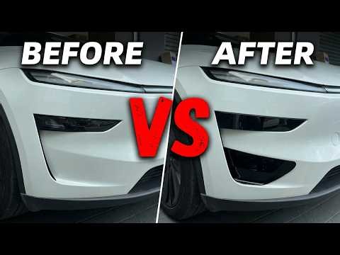2025 2026 Model Y Performance Style Fog Light Trim Cover Customize Your Model Y