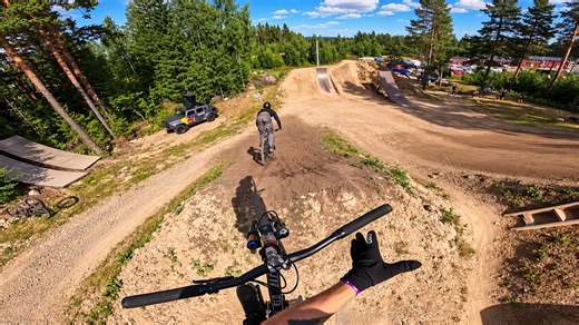 Huge airs and best tricks on massive dirt jumps