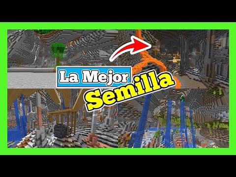 La MEJOR SEMILLA (Seed) de MINECRAFT 1.18 😱 La CUEVA MÁS GRANDE de todo MINECRAFT 1.18 💥