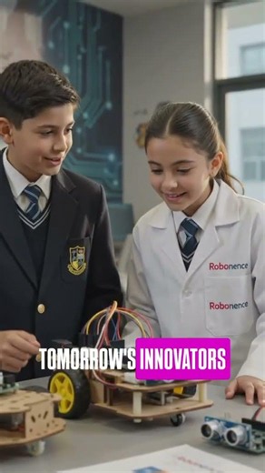 Inside a Modern Robotics Lab by Robonence Innovate | AI, STEM & Future-Ready School Learning