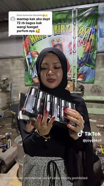 Membalas @Becekkk🤪🤙 INFO MALAM INI!! Buat temen2 yang mau co parfumku cowok isi 6 botol,mumpung lagi promoo bisa co dikeranjang kuning