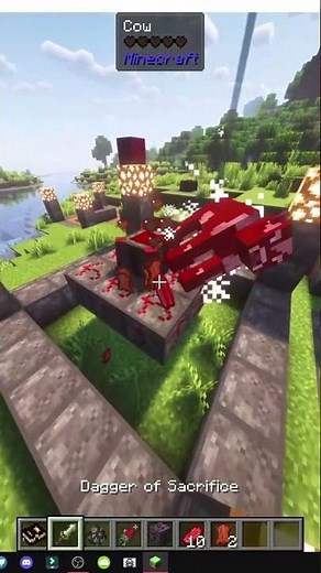 HOW TO USE THE SACRIFICE DAGGER IN MINECRAFT WITH BLOOD MAGIC