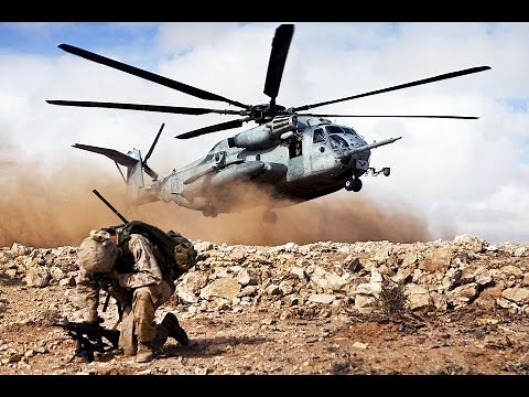 U.S.M.C. Sikorsky CH-53E African Brown Out