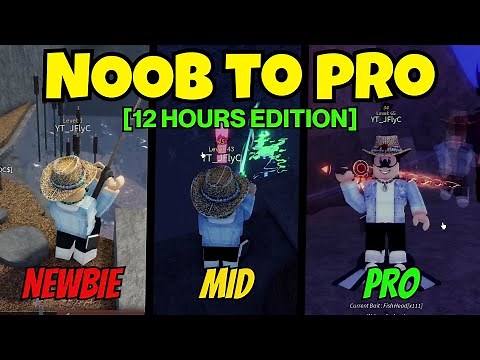 I Started As A NOOB And Got Rod Of The Depths (ROTD) In UNDER 12 HOURS Fisch Roblox