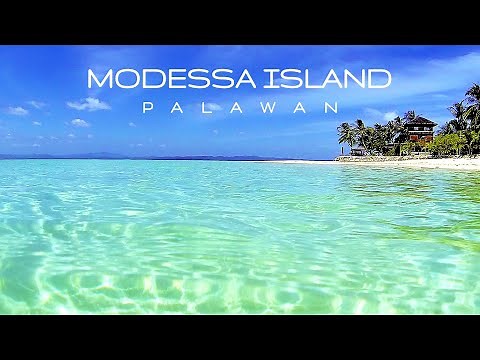 Modessa Island and Coco Loco Island Resort in Palawan, Philippines