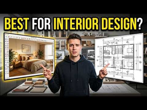 SketchUp vs AutoCAD – Don't Choose Wrong | Best Interior Design Software