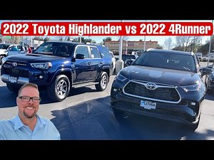 Toyota 4Runner vs Toyota Highlander!!!!!!