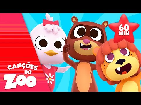 60 Minutos de Música Divertida do Zoo! #2 | Canções do Zoo