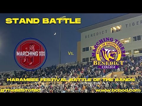 2021 Benedict College Band || SCSU Marching 101 || Stand Battle || Harambee Festival BOTB 🎧🎧