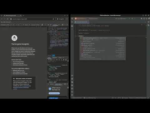 Launch browser with mobile emulation option using device name