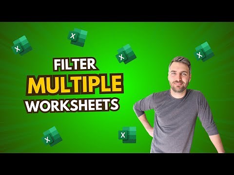 Excel FILTER Function Across Multiple Worksheets!