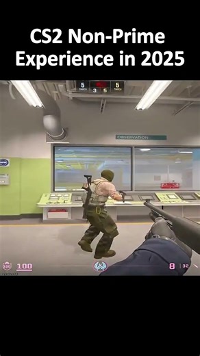 CS2 Non-Prime Experience in 30 Seconds… Welcome to the Chaos #shorts #cs2 #counterstrike #csgo