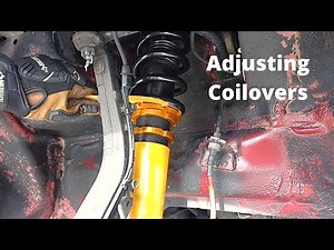 How To Adjust Ride Height On Coilovers// Maxpeedingrods