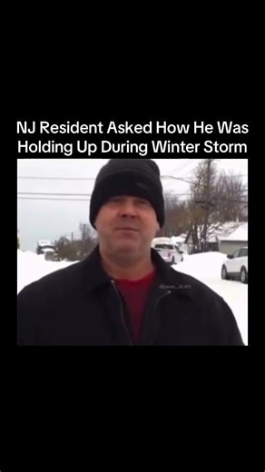 When Winter Storms Hit Hard, New Jersey Residents Know How To Keep It Real! 🍻 #JerseyStrong #Beer