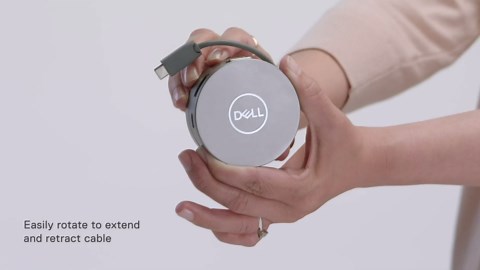 Dell 7-in-1 USB-C Multiport Adapter - DA310-2. USB-A Ports, 1 USB-C, 1 HDMI, 1 DisplayPort, 1 VGA and 1 RJ-45 Port, Crisp 4K Resolution at 60Hz, SuperSpeed Data Transfers, Lightweight and Portable.