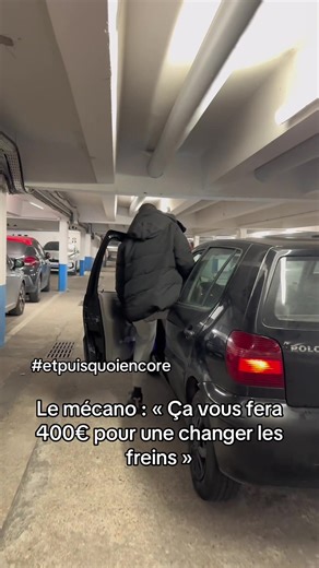 Humour sur les coûts des réparations de voiture