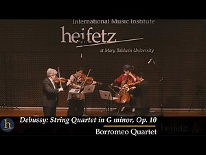 Debussy: String Quartet in G Minor | Borromeo Quartet