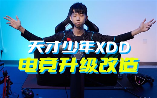 职业选手的机器只有几十帧？天才少年XDD的电竞升级改造