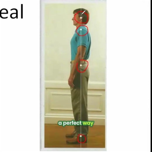 Ideal Posture: The Perfect Plumb Line Explained #shorts