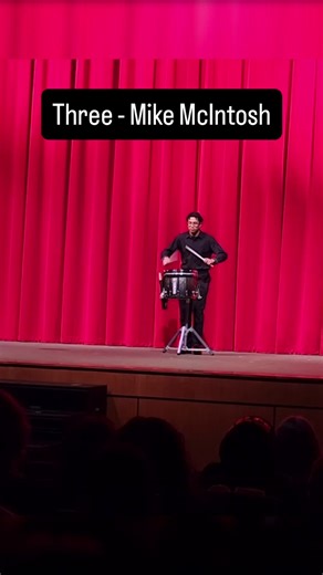 Three - Mike McIntosh - Throwback Thursday? Nah, throwback Sunday. #iamjaws #percussiontips #stickheights #drumbasics #drum