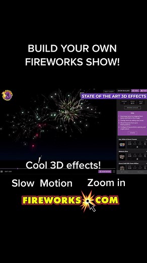 Create Your Own Stunning 3D Fireworks Display!