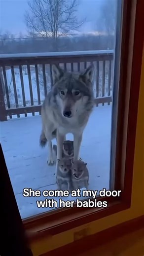 Conspiracy Leakz | Hidden Truths on Instagram: "I am so Happy I could Help the Wolf Family #wolf #rescue #wholesome #puppy"